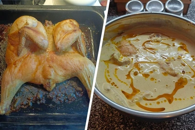 Quick Recipe for Chicken Satsivi with Walnut Sauce