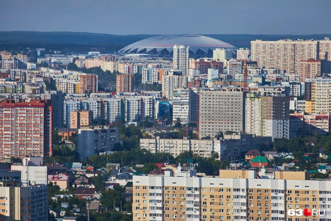 Стадион «Солидарность Арена»&nbsp;— куда же без него? | Источник: Роман Данилкин / 63.RU