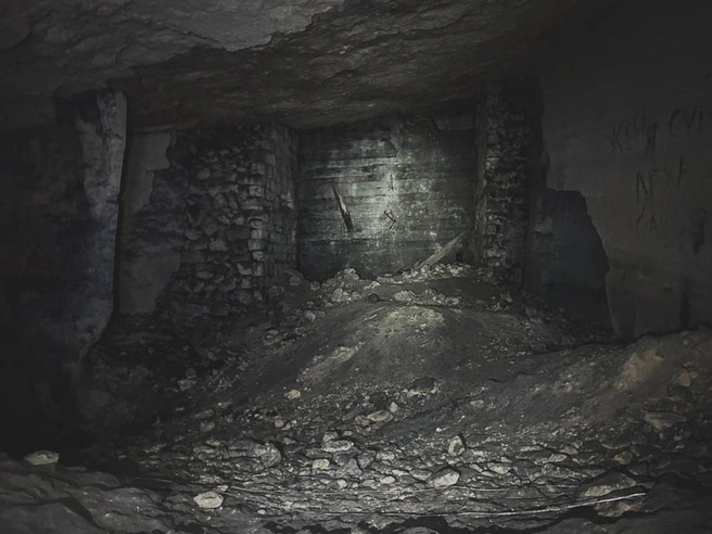 Заложенная часть каменоломни | Источник: Галина Креймер