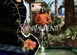 Красиво: новый кампейн Saint Laurent снят в личной резиденции Ив Сен-Лорана в Марракеше