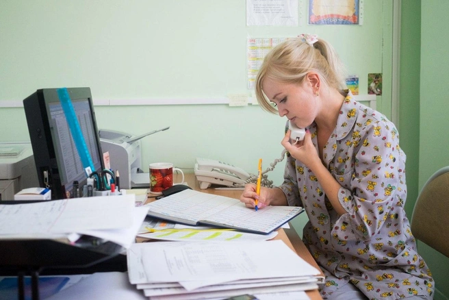 Девушка работала в детской поликлинике | Источник: архив Дарьи Тарасовой