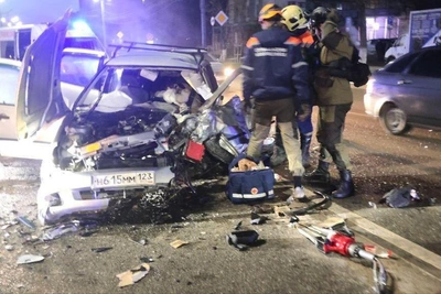 Driver killed, child injured in severe Novorossiysk accident