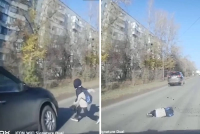 На Куйбышева Nissan сбил 9-летнего мальчика