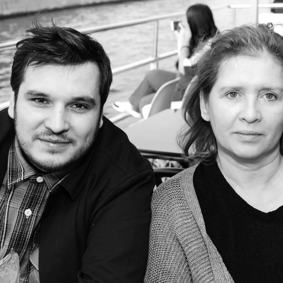 Первый сын и первая супруга Алексея Балабанова | Источник: oldbalabanov / Instagram.com (соцсеть запрещена на территории РФ)