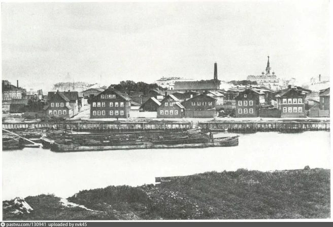 Лоцманский остров. Конец 19 века | Источник: pastvu.com
