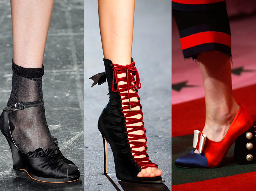 Самая модная обувь сезона весна-лето 2017: детали и фактура | marieclaire.ru