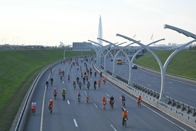 Велофестиваль собрал гостей из пяти стран