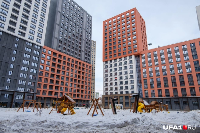Один из современных ЖК в Уфе | Источник: Булат Салихов / UFA1.RU