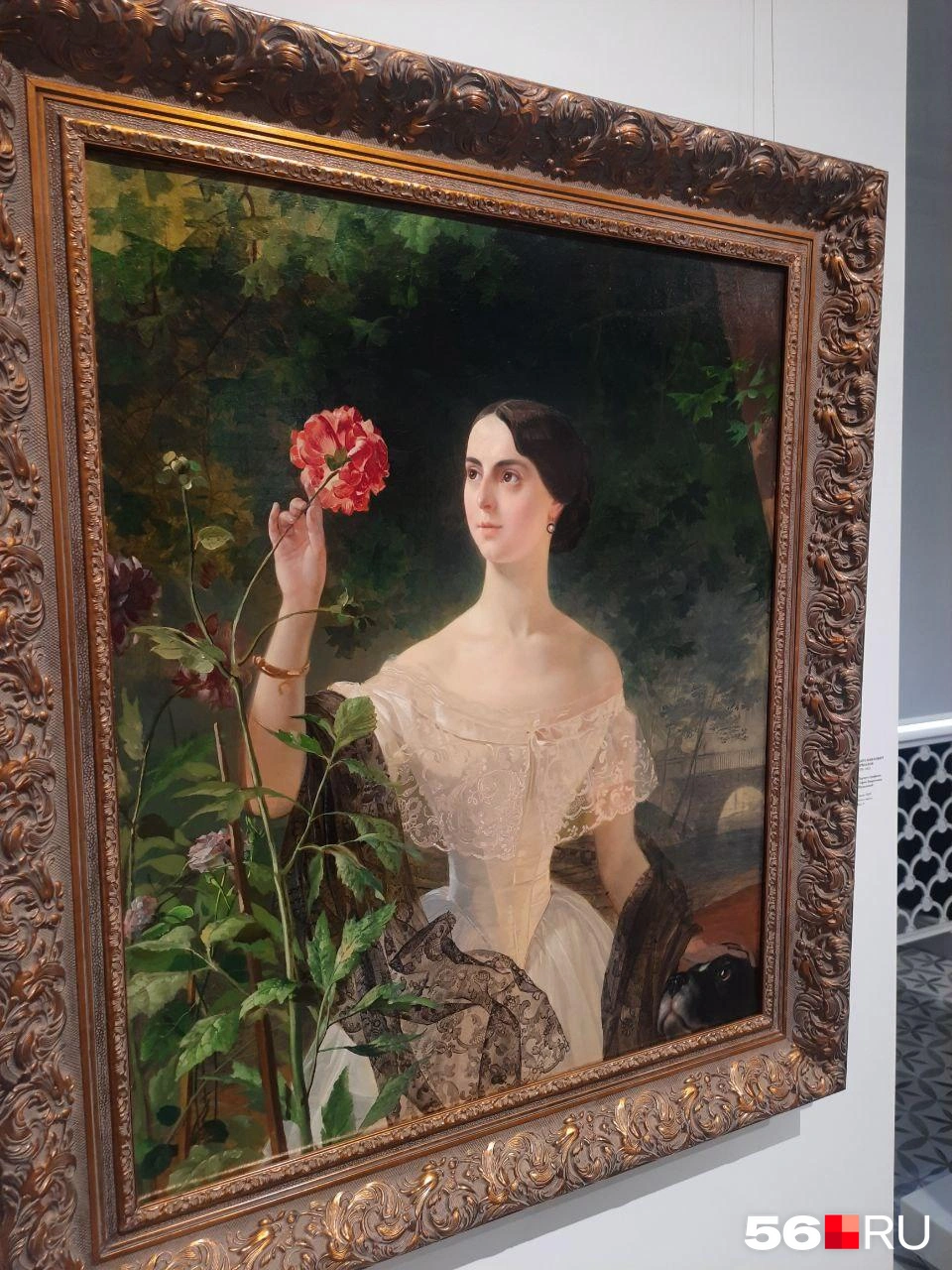 Карл Брюллов, портрет Софьи Андреевны Бобринской (Шуваловой). 1849 год, холст, масло | Источник: Анастасия Баринова / 56.RU