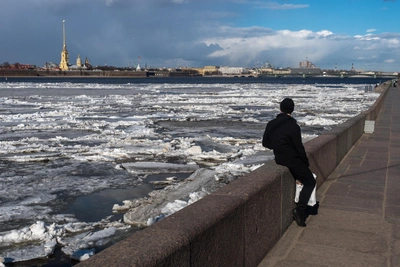 Ледоход на Иртыше почти добрался до Ханты-Мансийска