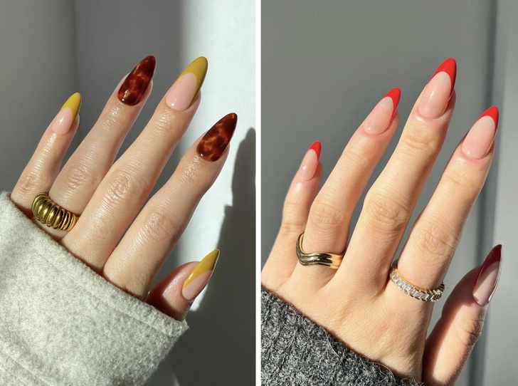 Маникюр хаки 2023: модные и необычные идеи дизайна ногтей (+150 фото)