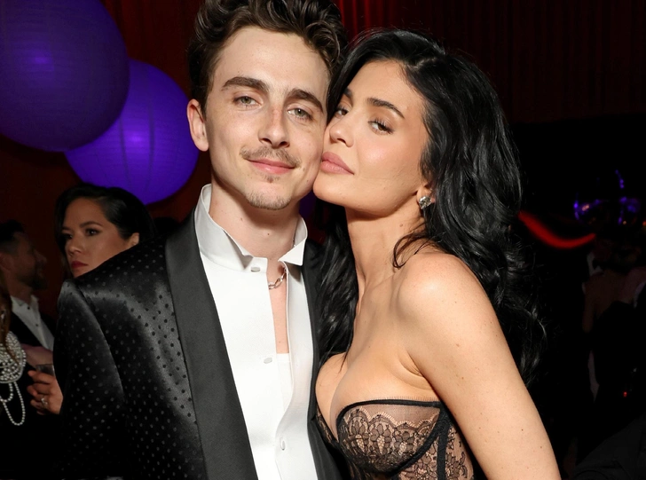 Тимати Шаламе и Кайли Дженнер 