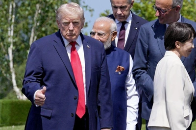 Трамп и его опухшие лодыжки: новый скандал на G7