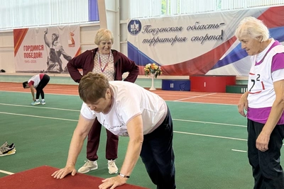 В Пензенской области прошла Спартакиада среди пенсионеров