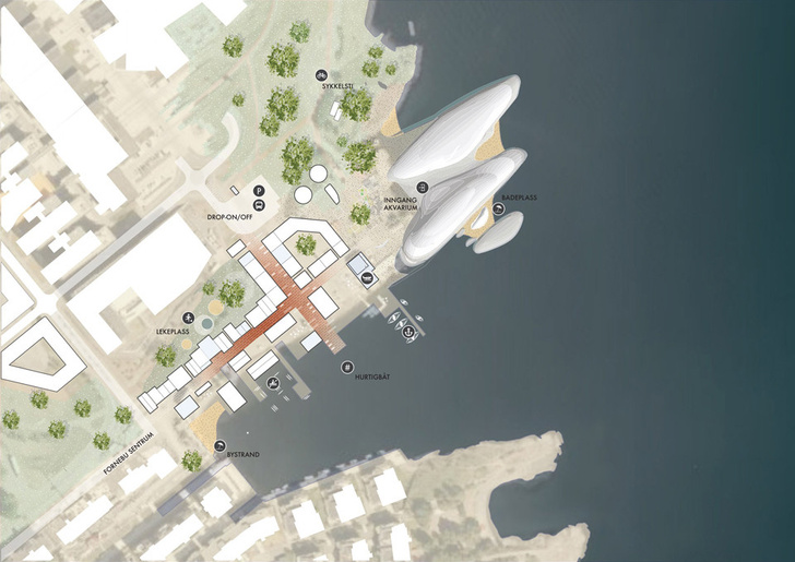 На месте бывшего аэропорта В Осло появится новый городской Аквариум фото [7]