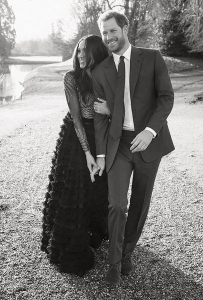 Это любовь: первые официальные фотографии Меган Маркл и принца Гарри