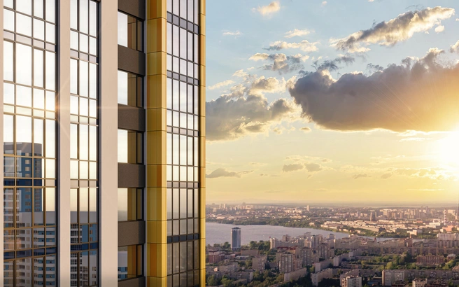 Repin Towers находится в 10-ти минутах от центра Екатеринбурга. Поблизости есть ТРЦ «Радуга Парк» и ТЦ «Мега» с магазинами, кафе, кинотеатрами и фитнес-клубами | Источник: «Атомстройкомплекс»