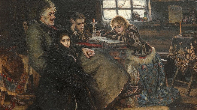 Художник изобразил князя в ссылке | Источник: В.&nbsp;И.&nbsp;Суриков. «Меншиков в Берёзове» (1883 год)