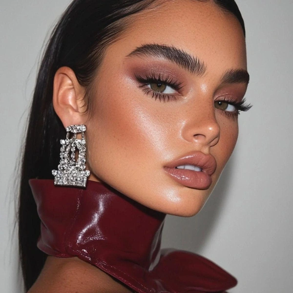 макияж на новый год 2026, новогодний макияж 2026, новогодний макияж, макияж на новый год, легкий макияж на новый год, какой макияж на новый год, новогодняя косметика | Источник: Pinterest