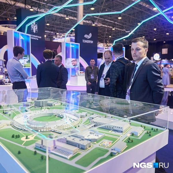 На «Технопроме» показали модель СКИФа | Источник: Александр Ощепков / NGS.RU