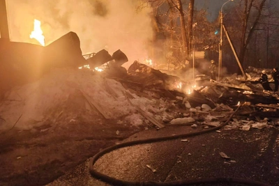 В Сергиевом Посаде из-за взрыва газа сгорели три дома