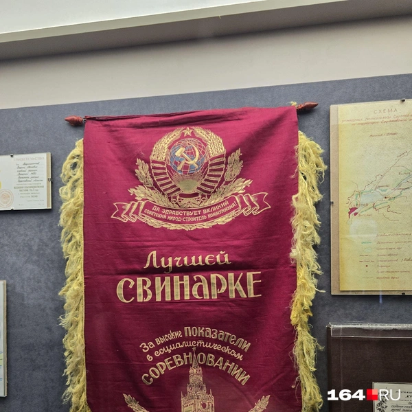 Победительнице соцсоревнований | Источник: Семен Коротов-Майбах / 164.RU