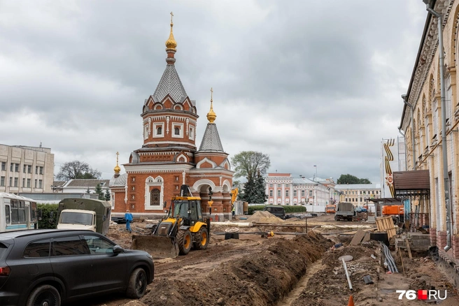 Проход к часовне Александра Невского затруднен или, скорее, невозможен | Источник: Александр Куренной / 76.RU