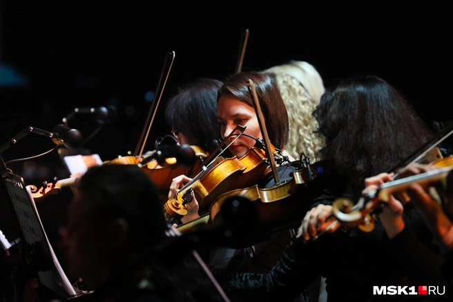 Зрителей ждет живое звучание симфонического оркестра | Источник: Артем Устюжанин / MSK1.RU