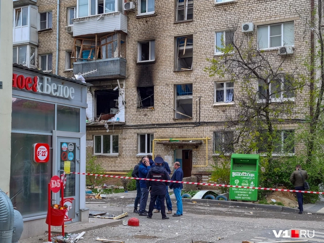 Взрыв в доме прогремел утром 21 апреля 2023 года | Источник: Константин Завриков / V1.RU