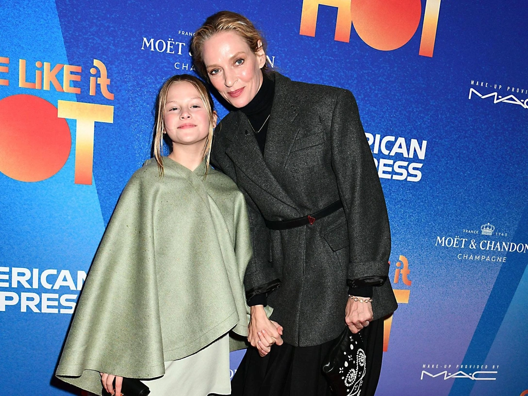 Луна Турман-Бюссон и Ума Турман