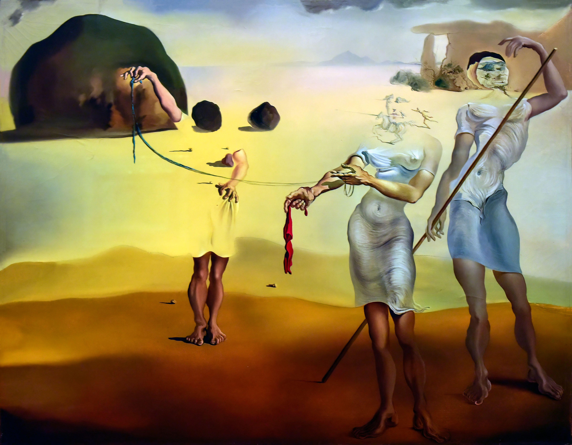 Своей живописи эти художники придают. Сальвадор дали Очарованный берег с тремя жидкими грациями. Salvador Dali картины. «Очарованный берег с тремя жидкими грациями» (1938). Сальвадор дали (Salvador Dali) (1904-1989).