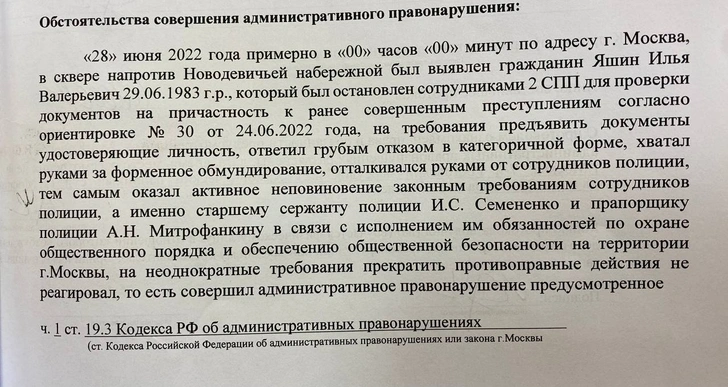 «Сам удивляюсь, какой я отморозок»: за что задержали главного оппозиционера Москвы Илью Яшина*