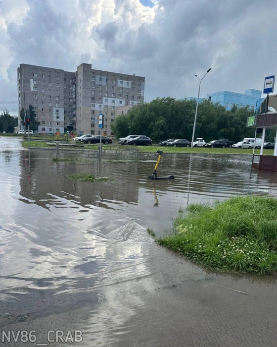 Перекресток Чапаева и Интернациональной | Источник: Типичный краб Нижневартовск / T.me