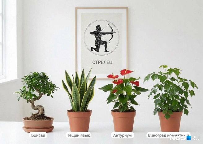 Большинство комнатных растений нужны Стрельцам для стимулирования их к путешествиям и познанию других культур | Источник: Юрий Орлов / Городские медиа