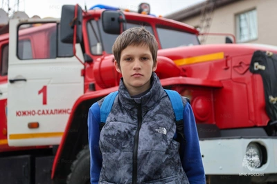 Школьник из Южно-Сахалинска потушил траву и нашел призвание