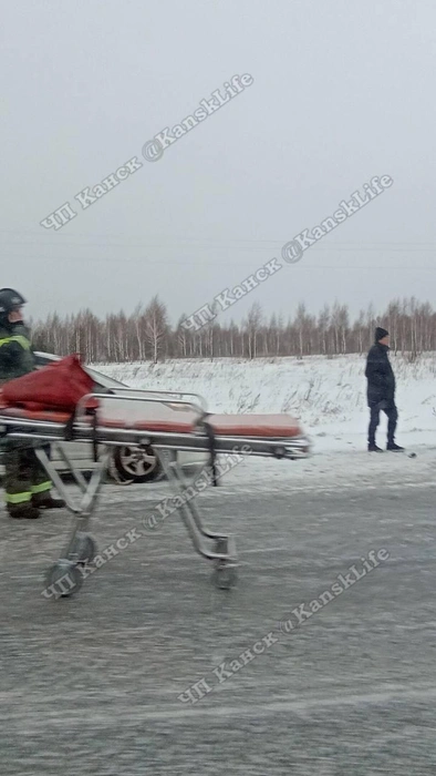 В аварии пострадал ребенок | Источник: «ЧП Канск» / Vk.com