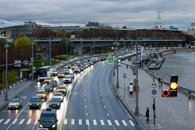Перекрытия в центре Москвы вызвали пробки
