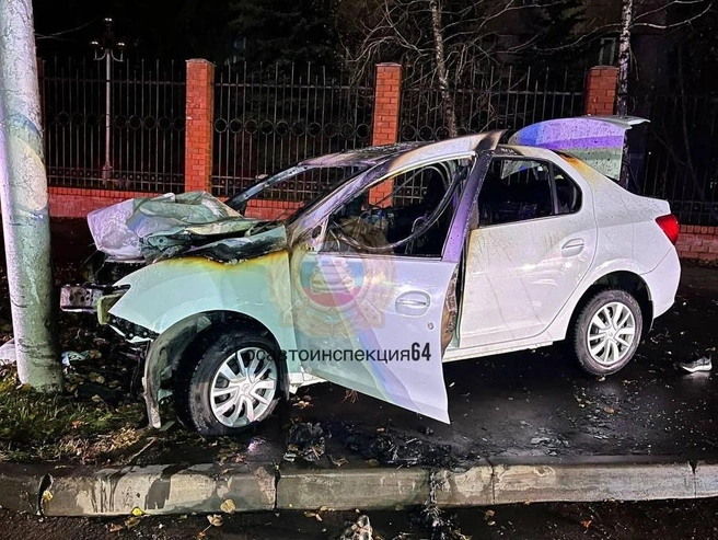 Место ДТП | Источник: ГИБДД по Саратовской области