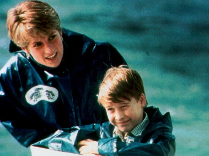 Принцесса Диана и принц Уильям в Канаде, октябрь 1991