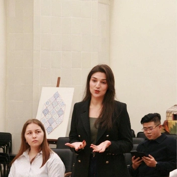 София Милосавлевич, студентка РГПУ им. Герцена из Сербии