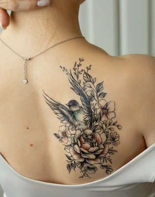 Временное тату