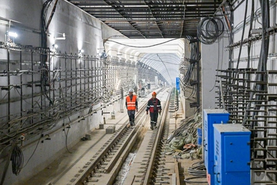 Станцию метро «Звенигородская» откроют осенью 2026 года