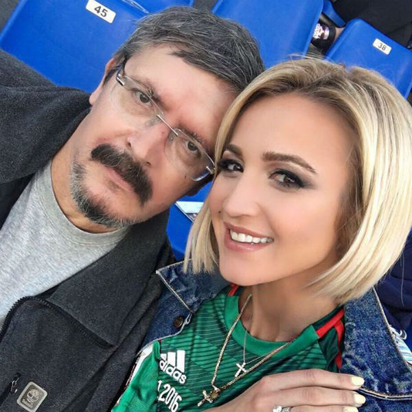 Ольга Бузова с папой Игорем