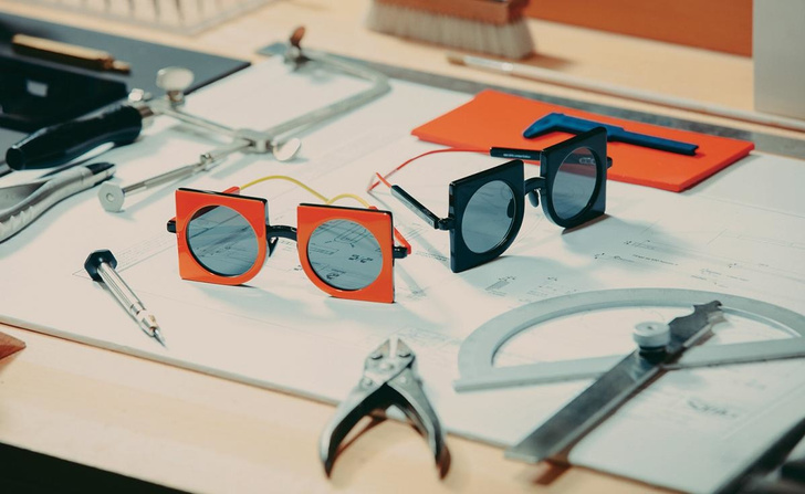Геометрические очки по дизайну CoopDPS для Max Mara (фото 3)