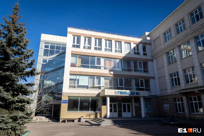 Ученики называют родную гимназию lingva school&nbsp;— это отражено и в ее эмблеме | Источник: Владислав Лоншаков / E1.RU