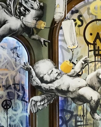 Источник: banksy / Instagram (экстремистская организация, деятельность запрещена на территории РФ)