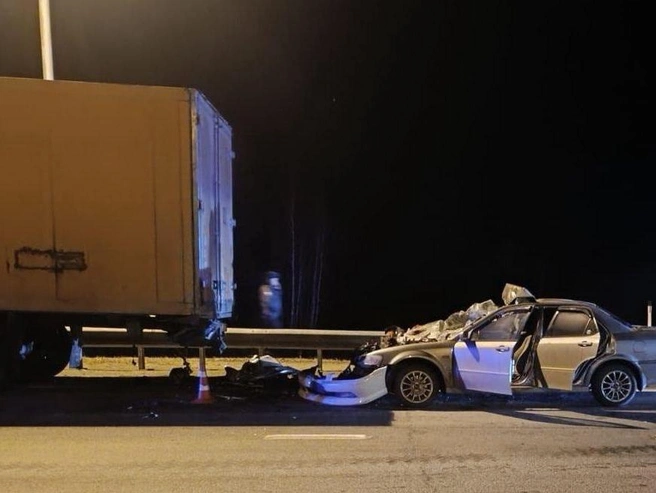 Три человека погибли в дорожном происшествии | Источник: Госавтоинспекция Новосибирской области