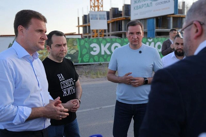 Проект «Арктический квартал» получит 3,7 млрд рублей федерального финансирования | Источник: пресс-центр Правительства Архангельской области