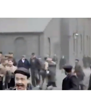 Первая в истории уличная драка, которая попала на видео