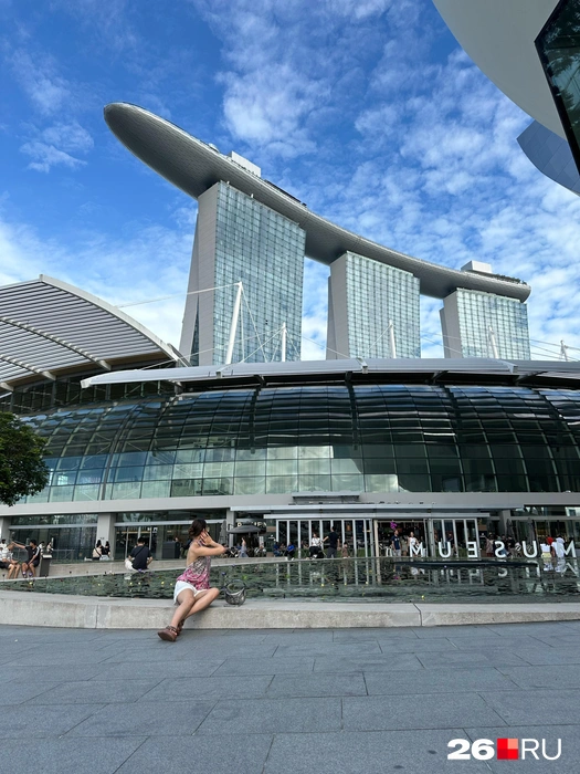 Набережная Marina Bay | Источник: Габриелла Захарова / 26.RU